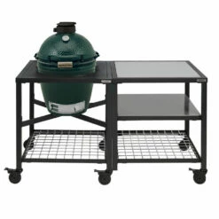 Big Green Egg Modular Outdoor Workspace Compleet Systeem SS-SS-Grid Incl. Medium Barbecue