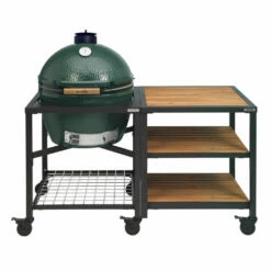 Big Green Egg Modular Outdoor Workspace Compleet Systeem Wood-Wood-Wood Incl. Extra Large Barbecue