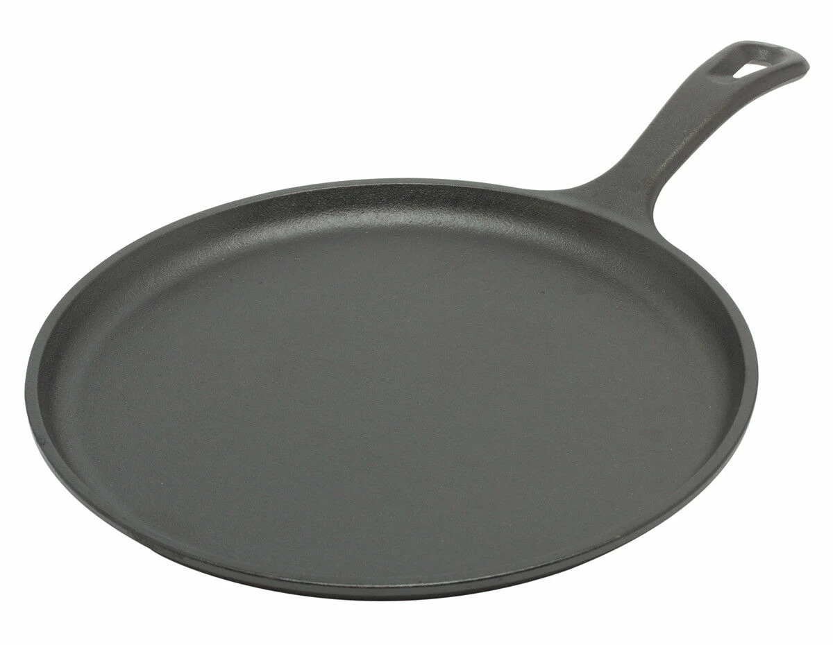 Lodge Logic Skillet Crêpepan ø 26,7 Cm Gietijzer Zwart
