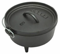 Lodge Logic Camp Dutch Oven ø 20,3 Cm Gietijzer Zwart