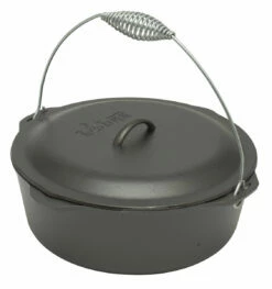 Lodge Logic Camp Dutch Oven Braadpan ø 34 Cm Gietijzer Zwart