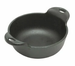 Lodge Logic Ronde Schaal ø 12,7 Cm Gietijzer Zwart