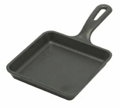 Lodge Logic Wonder Skillet Koekenpan Vierkant 12,7 Cm Gietijzer Zwart