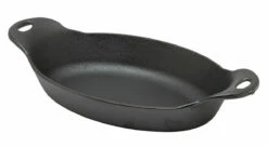 Lodge Logic Ovale Schaal ø 32 Cm Gietijzer Zwart