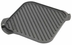Lodge Logic Dubbelzijdige Grillplaat Vierkant 26 Cm Gietijzer Zwart