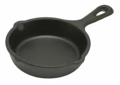 Lodge Logic Mini-skillet Koekenpan ø 9 Cm Gietijzer Zwart