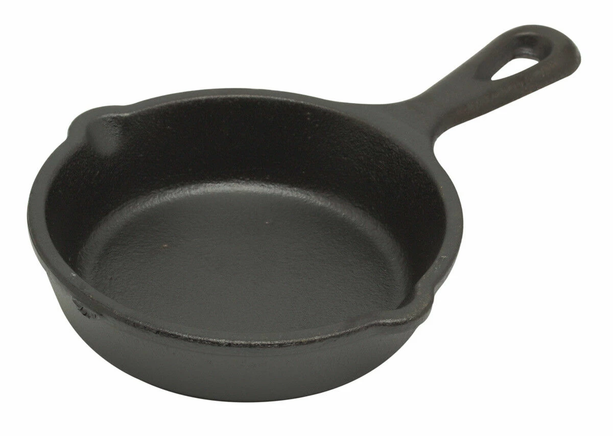 Lodge Logic Mini-skillet Koekenpan ø 9 Cm Gietijzer Zwart