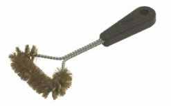 Brushtech Spiral Barbecue Reinigingsborstel 21 Cm Messing Zwart