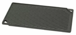 Lodge Logic Dubbelzijdige Grillplaat 42,5 X 24,1 Cm Gietijzer Zwart