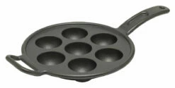 Lodge Pro-logic Aebleskiverpan ø 23 Cm Gietijzer Zwart
