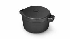 The Bastard Dutch Oven & Griddle Large ø 28 Cm Gietijzer Zwart