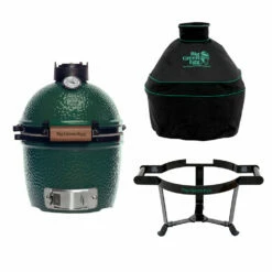 Big Green Egg Mini Barbecue ø 25 Cm Keramiek Groen Met Carrier En Hoes