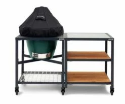 Big Green Egg Hoes Voor Large En Extra Large Deksel Vinyl Zwart