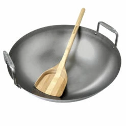 Big Green Egg Carbon Steel Grill Wok ø 40 Cm Voor Large En Extra Large