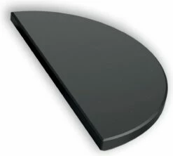 The Bastard Large Half Moon Stone ø 37 Cm Zwart