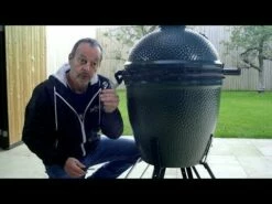 Big Green Egg Large Barbecue ø 47 Cm Keramiek Groen Basis