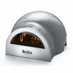Delivita Houtgestookte Oven 65 X 59 X 39 Cm Hale Grey