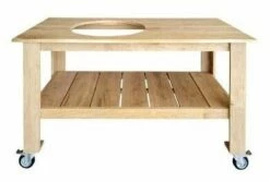 The Bastard Tafel Excl. Barbecue 150 X 73 X 86 Cm Eikenhout